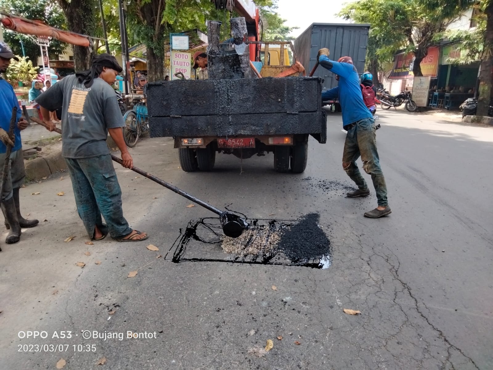 PERBAIKAN JALAN WAHIDIN DAN SAMUDRA PASAI