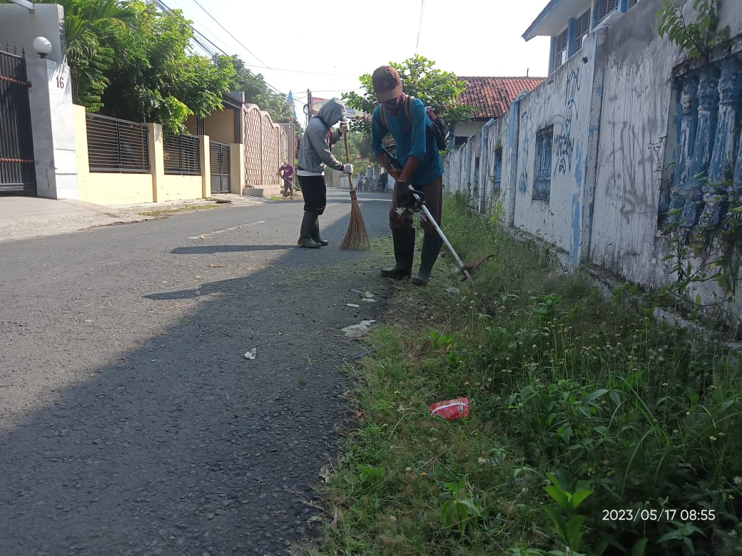 BABAT RUMPUT DI JALAN SINGKARAK