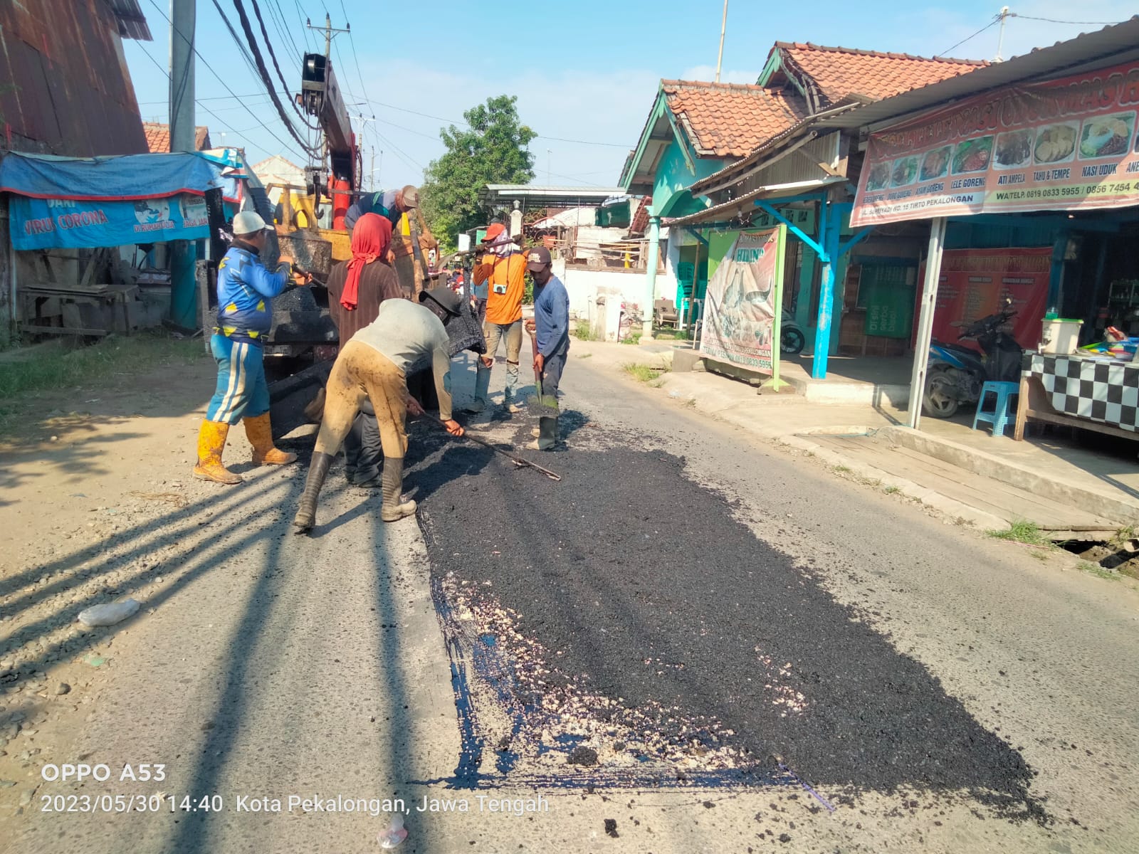 PERBAIKAN JALAN URIP SUMOHARJO DAN SUPRIYADI