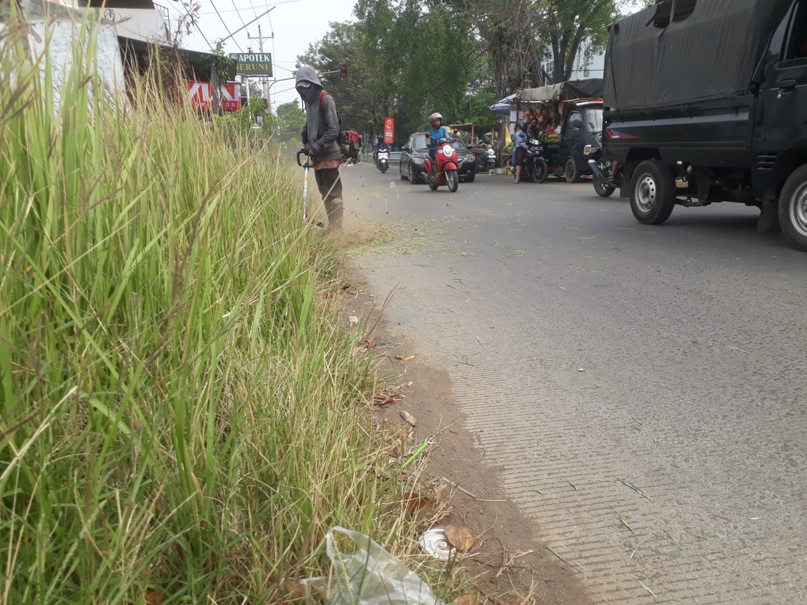 BABAT RUMPUT JALAN SERUNI