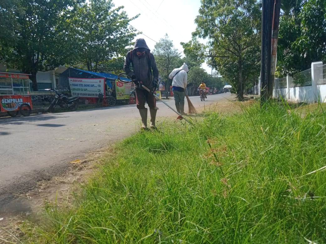 BABAT RUMPUT DI JALAN BAHAGIA