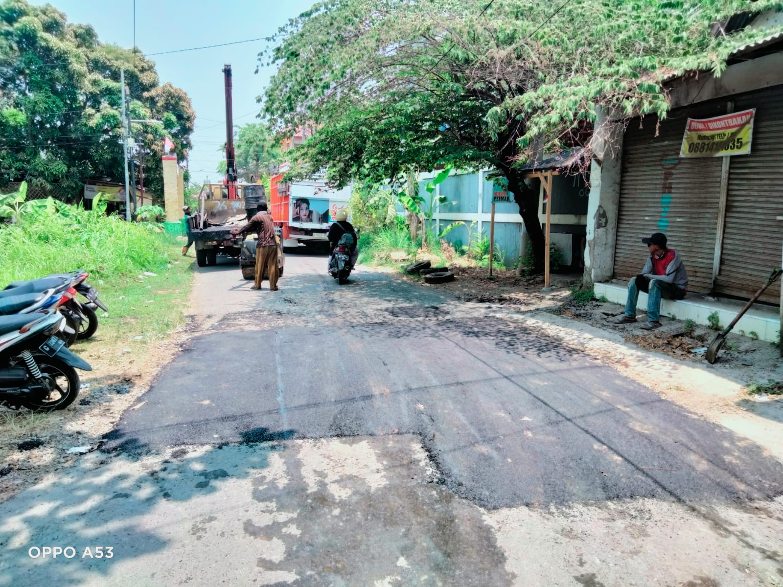 PERBAIKAN RUTIN JALAN TUNAS DAN DIPONEGORO