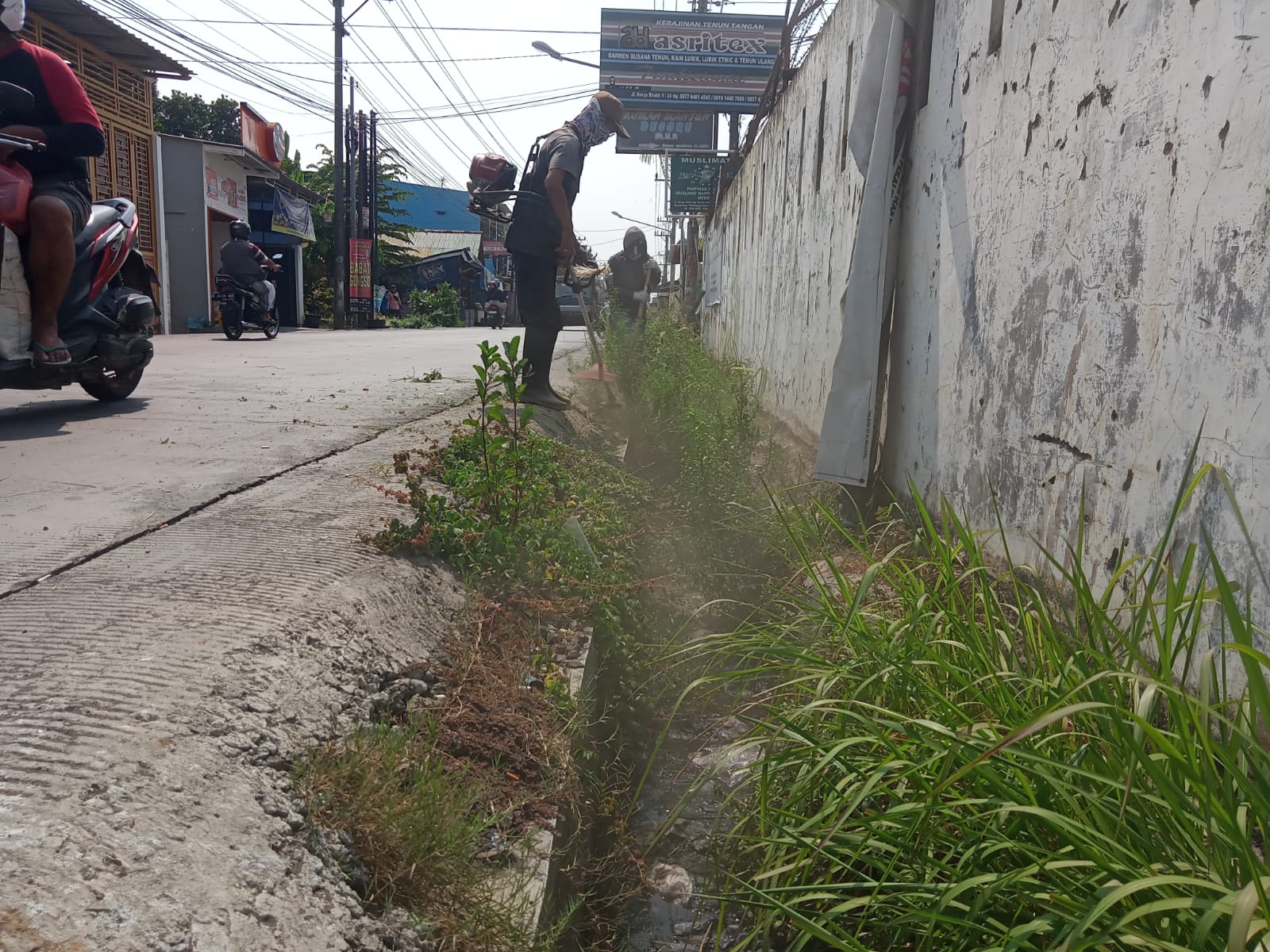 BABAT RUMPUT DI JALNA KARYA BHAKTI KOTA PEKALONGAN