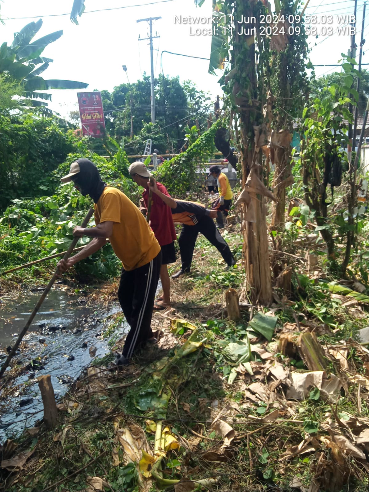 PEMBERSHIAN KALI ASEMBINATUR JL. SRIWIJAYA